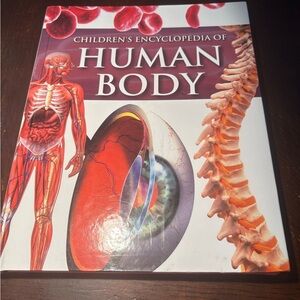 Children's Encyclopedia of Human Body - Red and White